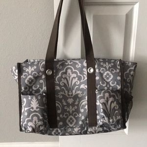 Thirty-one zip-top organizing utility tote